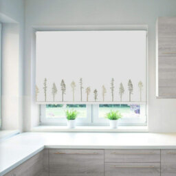 Lister Cartwright Tree Natural Blackout Roller Blinds Child Safety Included - Natural, 180 X 140 Cm - thumbnail 2