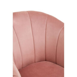 Orsina Durable Yolanda Pink Velvet Chair, Exquisite & Cozy Desk Chair Pink Velvet, Easy To Clean Pink Velvet Chair - thumbnail 8