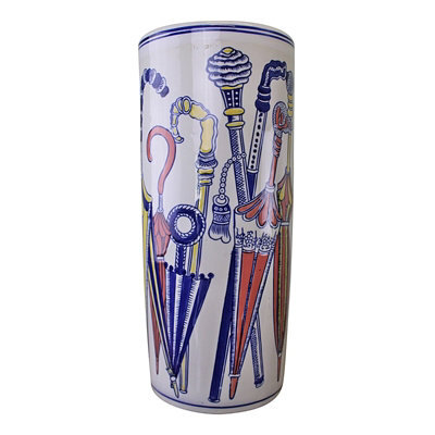 Geko Umbrella Stand, Pastel Coloured Umbrellas Design