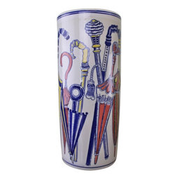 Geko Umbrella Stand, Pastel Coloured Umbrellas Design