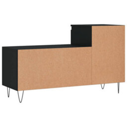 Berkfield Shoe Cabinet Black 102X36X60 Cm Engineered Wood - thumbnail 8