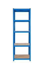 Rhino Racking 180 X 90 X 60Cm - Blue - 5 Tier Boltless Heavy Duty Garage Shelving Unit - 1000Kg Load Weight - thumbnail 2