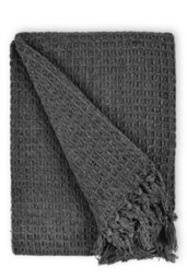 Waffle Collection Recycled Cotton Throw - thumbnail 2