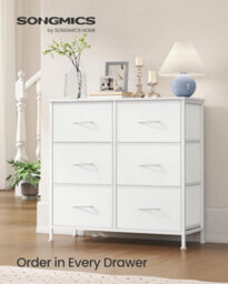 LEDREM This Modern Chest Of Drawers Effortlessly Integrates Into Various Spaces As A Stylish Storage Solution - thumbnail 1
