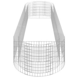 Berkfield Gabion Raised Bed Galvanised Iron 400X100X50 Cm - thumbnail 5
