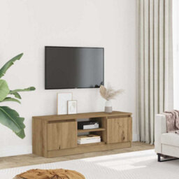 Walplus Tv Cabinet Artisan Oak 102X30X36 Cm Engineered Wood - thumbnail 1