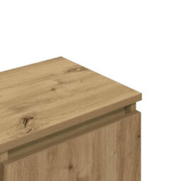 Walplus Tv Cabinet Artisan Oak 102X30X36 Cm Engineered Wood - thumbnail 8