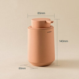 Cosmic Soap Dispenser, 350Ml, Easy Refill, Durable. Non-Drip Nozzle For Kitchen And Bathroom, Green, Saona Collection - thumbnail 3