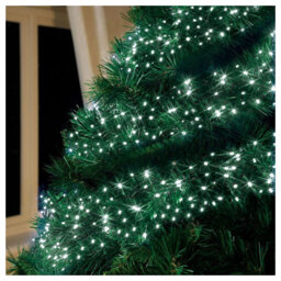 Best Artificial Bright White Connectable Led Indoor Outdoor Waterproof Cluster String Lights (1000 Led's (48Ft), Low Voltage Plug) - thumbnail 3