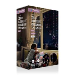 Premier Decorations Limited Rainbow Led Curtain Light With Timer Function - thumbnail 4
