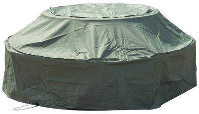 Woodside Green Waterproof Outdoor 8 Seater Round Picnic Table Cover - image 1