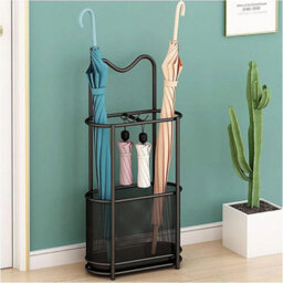 Metal Umbrella Stand Freestanding Rack - thumbnail 3