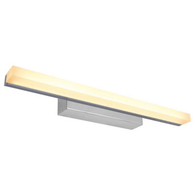 Long Life Lamps Company 9W Led Bathroom Mirror Wall Light Warm White 3000K Ip20 Ml07 - image 1