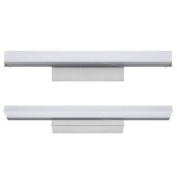 Long Life Lamps Company 9W Led Bathroom Mirror Wall Light Warm White 3000K Ip20 Ml07 - thumbnail 4