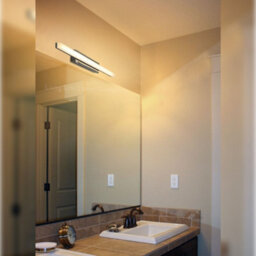 Long Life Lamps Company 9W Led Bathroom Mirror Wall Light Warm White 3000K Ip20 Ml07 - thumbnail 7