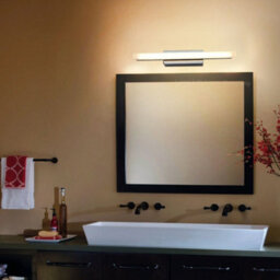 Long Life Lamps Company 9W Led Bathroom Mirror Wall Light Warm White 3000K Ip20 Ml07 - thumbnail 8