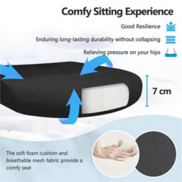 Yaheetech Ergonomic Desk Chair Multi-Adjustment Functions - Black - thumbnail 5