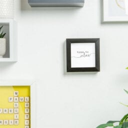 "Nicola Spring 4 X 4"" Photo Frames - Black - 3D Photo Frame Picture Frame Box Portrait Display Case (12.5 X 12.5Cm) Set Of 5" - thumbnail 5