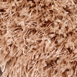 Beige Plain Shaggy Handmade Sparkle Easy To Clean Rug For Dining Room Bedroom And Living Room-160Cm X 225Cm - thumbnail 2