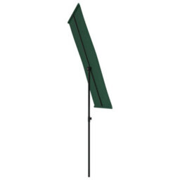 Berkfield Durable Outdoor Parasol With Aluminium Pole 180X130 Cm Green - thumbnail 5