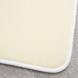Catherine Lansfield Bathroom Anti-Bacterial Memory Foam Bath Mat And Pedestal Set White - thumbnail 3