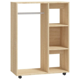 Vidaxl Wardrobe Sonoma Oak 80X40X110 Cm Engineered Wood - thumbnail 2