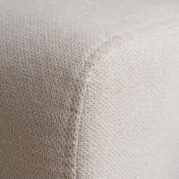 Birlea Ellwood Fabric Accent Armchair Cream Dark Oak Wood - thumbnail 7