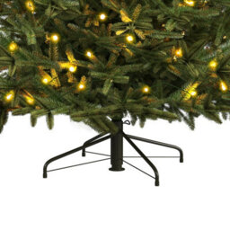 Charles Bentley Luxury 6Ft Pre-Lit Faux Nordic Spruce Hinged Christmas Tree - thumbnail 5