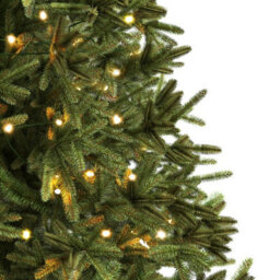 Charles Bentley Luxury 6Ft Pre-Lit Faux Nordic Spruce Hinged Christmas Tree - thumbnail 4