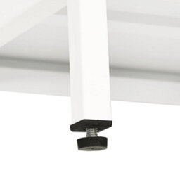 Berkfield Tv Cabinet White 105X35X52 Cm Steel And Glass - thumbnail 9