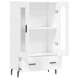 Berkfield Highboard White 69.5X31X115 Cm Engineered Wood - thumbnail 5