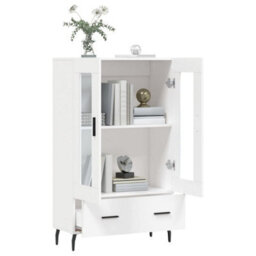 Berkfield Highboard White 69.5X31X115 Cm Engineered Wood - thumbnail 4