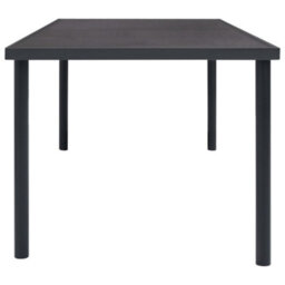 Berkfield Outdoor Dining Table Anthracite 190X90X74 Cm Steel - thumbnail 3