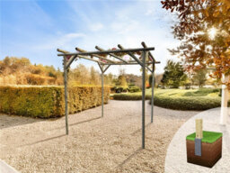 Edecks Wisteria Rosea Wooden Garden Pergola (W 2400mm X D 2400mm) With Bolt Down Anchors (2.25M) - thumbnail 1