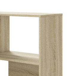 Vidaxl Corner Bookcase 4-Tier Sonoma Oak 85X85X140 Cm Engineered Wood - thumbnail 8