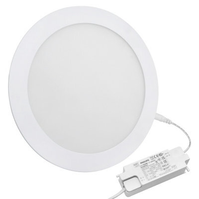 Long Life Lamps Company 18W Recessed Led Round Panel Light 6500K Continuous Running Hours Philips Driver Ph18Wcwr - image 1