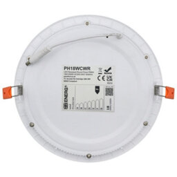 Long Life Lamps Company 18W Recessed Led Round Panel Light 6500K Continuous Running Hours Philips Driver Ph18Wcwr - thumbnail 6