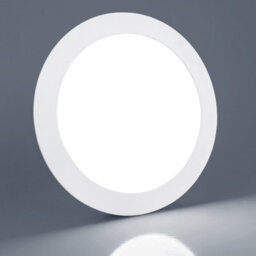 Long Life Lamps Company 18W Recessed Led Round Panel Light 6500K Continuous Running Hours Philips Driver Ph18Wcwr - thumbnail 3