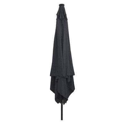 Berkfield Modern Garden Parasol Anthracite, Black 295 X 295 X 245 Cm - image 1