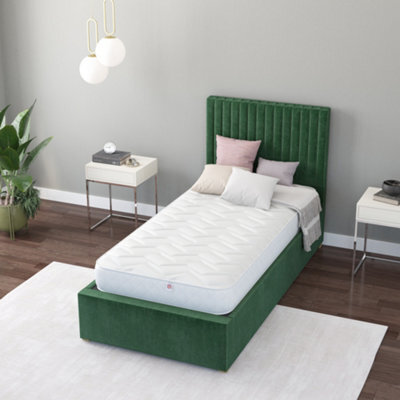 Aspire 400 Classic Comfort Rolled Mattress, Size Small Single - image 1