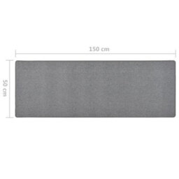 Vidaxl Carpet Runner Dark Grey 50X150 Cm - thumbnail 3