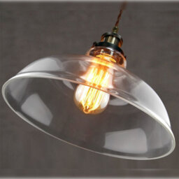 Long Life Lamps Company Vintage Glass Shade Pendant Antique Brass Hanging Ceiling Light M007 - thumbnail 6