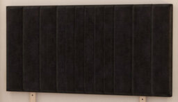 Somnior Beds Somnior Alexas Plush Velvet 6Ft Super King Divan Bed Base With Upholstered Headboard Black - thumbnail 4