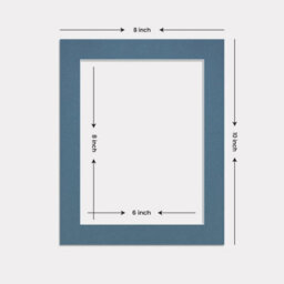 Ak Frames 10X8 Pompadour Picture Mounts To Fit 8X6 Aperture Size - Mount Board Only (No Frame Included) - thumbnail 3