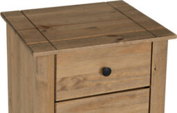 Seconique Panama  5 Drawer Narrow Chest In Distressed Waxed Pine - thumbnail 8