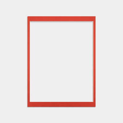 Ak Frames 12X16 Poppy Red Picture Mounts To Fit 14X11 Aperture Size - Mount Board Only (No Frame Included) - image 1
