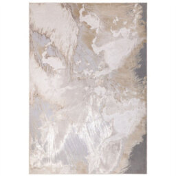 Beige Abstract ,luxurious Modern Easy To Clean Rug For Bedroom & Living Room-120Cm X 170Cm - thumbnail 5