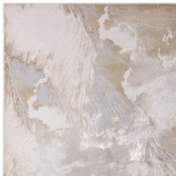 Beige Abstract ,luxurious Modern Easy To Clean Rug For Bedroom & Living Room-120Cm X 170Cm - thumbnail 3