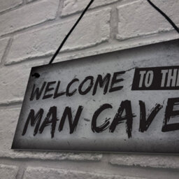 Red Ocean Welcome Man Cave Plaque Funny Sign Fathers Day Gift Games Room Boys Bedroom Birthday Gift - thumbnail 7