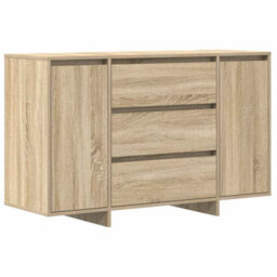 Berkfield Sideboard Sonoma Oak 120X41X75 Cm Engineered Wood - thumbnail 2